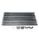 DB Actie Lijngoot met gegalvaniseerd rooster incl 2x eindkap en 1x onderuitlaat (doos á 3 stuks)
