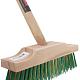 Talen Tools – Terrasbezem – Breed – Stalen haren – Houten steel – 140 cm