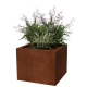 Cortenstaal Plantenbak  50 x 50 x 60 cm zonder bodem