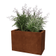 Cortenstaal Plantenbak  30 x 60 x 80 cm zonder bodem