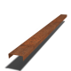 Cortenstaal overzetprofiel - 5 x 15 x 5 cm - 240 cm
