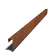 Cortenstaal overzetprofiel - 15 x 6 x 5 cm - 240 cm