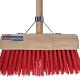 Talen Tools – Bezem – Halfrond – Professioneel – Houten steel – 140 centimeter