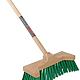 Talen Tools – Bezem – Bulldozer – Harde haren – Houten steel – 160 centimeter