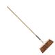 Talen Tools – Stadsbezem – Natuurvezel – 37 cm – Houten steel – 140 cm