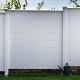 Berton©-motiefplaat smal wit/grijs H26 x D3,5 x L184 cm blokhutprofiel