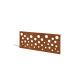Cortenstaal schutting H - Paneel B - 120 x 47,5 cm