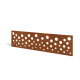 Cortenstaal schutting H paneel B 180 x 47,5 cm