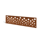 Cortenstaal schutting H - Paneel B - 180 x 47,5 cm