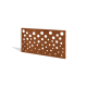 Cortenstaal schutting H paneel B 120 x 63,3 cm