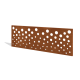 Cortenstaal schutting H paneel B 180 x 63,3 cm