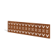 Cortenstaal schutting H paneel V 180 x 47,5 cm