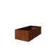 Cortenstaal plantenbak - Rechthoek - 200 x 100 x 60 cm - Gelast - Zonder bodemplaat