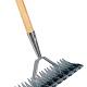Talen Tools – Verticuteerhark – Verzinkt – Essenhouten steel – 160 cm