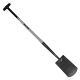 Talen Tools – Spade – Met hals – Gehard staal – Glasfiber steel – 76 cm