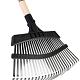 Talen Tools – Gazonhark – Metaal & kunststof – 45 cm – 25 tanden – Essenhouten steel – 150 cm
