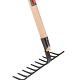 Talen Tools – Tuinhark – 10 tanden – Gesmeed – 25 cm – Zonder steel