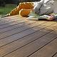 WPC 2,25x21x300 cm plank – Fiberdeck Premium RHK Teak