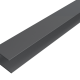 WEO35-60 Alu F-profiel Ebony Black L-300cm 65x80mm  - RAL9005