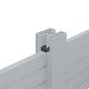 Boston alu rhombus profiel L-178cm 21x155 RAL7016