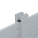 Boston plastic rhombus wedges 50º-10mm RAL7016 12st Links + 12st rechts