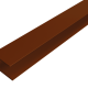 Alu WEO Essential Gardenwall F-profiel Ipé 35x45mm L-300 cm RAL8028