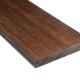 FelixWood Thermo Bamboe Melody plank 1,8x10,3x186 cm dark  grof/glad-Woca voorgeolied clip-kops tong