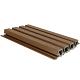 NewTechWood HKC co-extrusie Castellation PRO35 gevelbekleding, 3,3 x 21,5 x 230 cm, Teak.