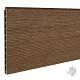 Elephant lamel Mix&Match houtcomposiet FSC – Co-extrusion Natural dark brown (2 stuks)