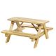 Junior picknicktafel Björn – Bladmaat 90 x 38,5 cm, groen geïmpregneerd