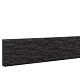 Betonplaat Dubbelzijdig Leisteenmotief 36 x 3,5 x 184 cm – Antraciet Gecoat