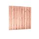 Douglas Fijnbezaagd Plankenscherm 19-planks 15 mm, 180 x 180 cm, Onbehandeld