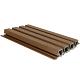 NewTechWood HKC co-extrusie Castellation PRO35 gevelbekleding, 3,3 x 21,5 x 390 cm, Teak.