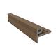 NewTechWood HKC Co-Extrusie Eindprofiel Castellation – Wandbekleding 7 x 5 x 300 cm, Teak