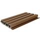 NewTechWood HKC co-extrusie Castellation PRO35 gevelbekleding, 3,3 x 21,5 x 290 cm, Teak.