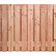 Douglas geschaafd plankenscherm 21-planks 16 mm, 180 x 130 cm t.b.v. betonsysteem, onbehandeld.