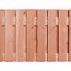Douglas geschaafd plankenscherm 21-planks 16 mm, 180 x 90 cm t.b.v. betonsysteem, onbehandeld.