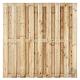 Elephant schutting verduurzaamd Vuren FSC 4,5x180x180 cm – 17 planks recht RVS geschroefd