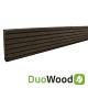 DuoWood Afdekprofiel/Plint Houtcomposiet FSC 1,1x7,1x220 cm – Lava (antraciet)