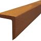 DuoWood Hoekprofiel 42x42x2000 mm – Houtcomposiet Terrasafwerking in kleur Havana