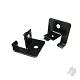 DuoWood eindclips RVS zwart gepoedercoat – 25 stuks