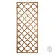 Elephant trellis met kader – duurzaam hardhout FSC – 75x180 cm – diagonale latten RVS geschroefd