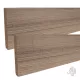 Eva-Last afdekprofiel / plint houtcomposiet FSC – eiken houtnerf / gevlamd