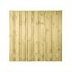 Grenen Scherm bij Beton – 19 Planks (180x180 cm): Duurzaam, stijlvol en perfect voor elke tuin