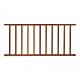 Bangkirai Spijlen hek 100x180  cm – Duurzaam, stijlvol en onderhoudsarm