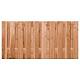 Scherm Coloured Wood Geschaafd – 21 Planks, 90×180 cm