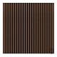 Elephant schutting Stripes Black houtcomposiet FSC 180x180 cm co-ex Natural dark brown