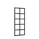 Trellis t.b.v. Douglasvision buitenverblijf Comfort, 89 X 224 cm, zwart geïmpregneerd