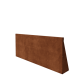 Cortenstaal keerwand - Recht - 150 x 60 cm