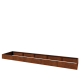 Cortenstaal plantenbak XXL - Rechthoek - 500 x 100 x 30 cm - Zonder bodemplaat
